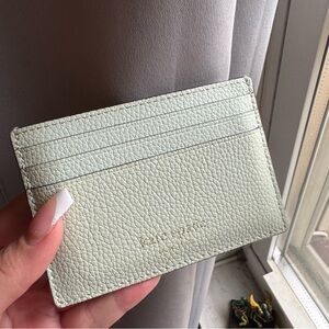 Kate Spade Slim Card Holder Wallet Mint Green